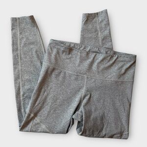 JoyLab Charcoal Gray Leggings Large L High Rise Heathered Brushed Skinny